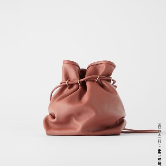 Zara Handbags - 🥳🥳ZARA GENUINE LEATHER DOUBLE STRAP BAG🔥